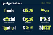 Bulbia, a Serif Font by Typogama (Thumbnail 3 of 14)
