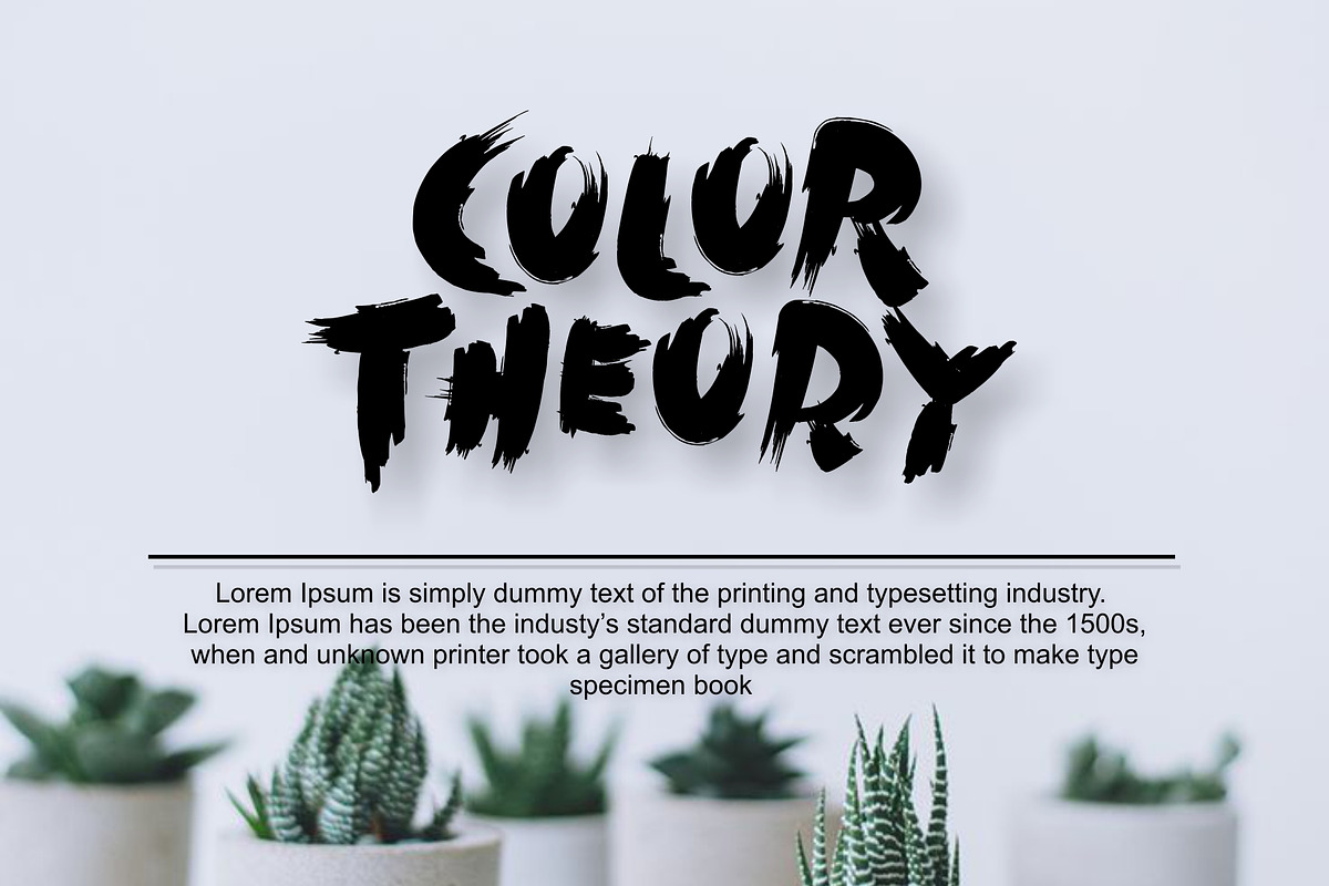 Rush Brush Font preview 2
