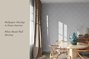 Wallpaper Mockup in Home Interior, a Product Mockup by MockupArtDesign (Thumbnail 7 of 9)