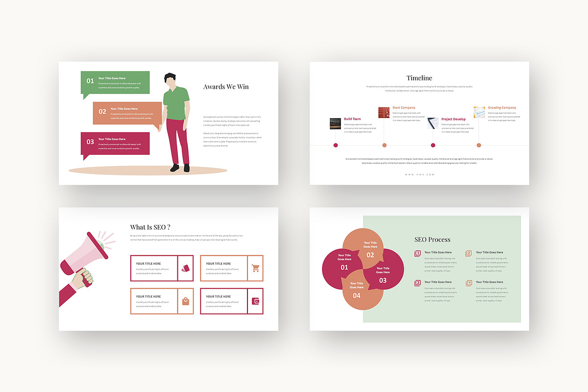 Hwx : SEO Strategy Google Slides, a Presentation Template by Punkl Camp (Photo 6 of 15)