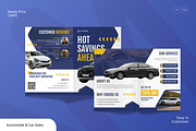 Automobile & Car Sales Bifold, a Brochure Template by Annora Studio (Thumbnail 1 of 6)