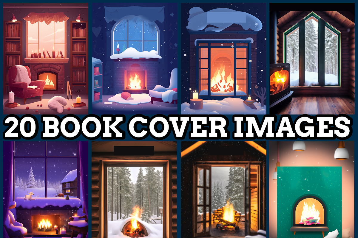 Snowy Fireplace Glow Coloring Pages, an Animal Illustration by maggiesar (Photo 2 of 4)