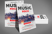 Music Concert Flyer, a Flyer Template by Graphic Templates (Thumbnail 2 of 4)