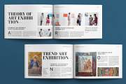 Art Exhibition Magazine Landscape, a Magazine Template by E-Type (Thumbnail 3 of 7)