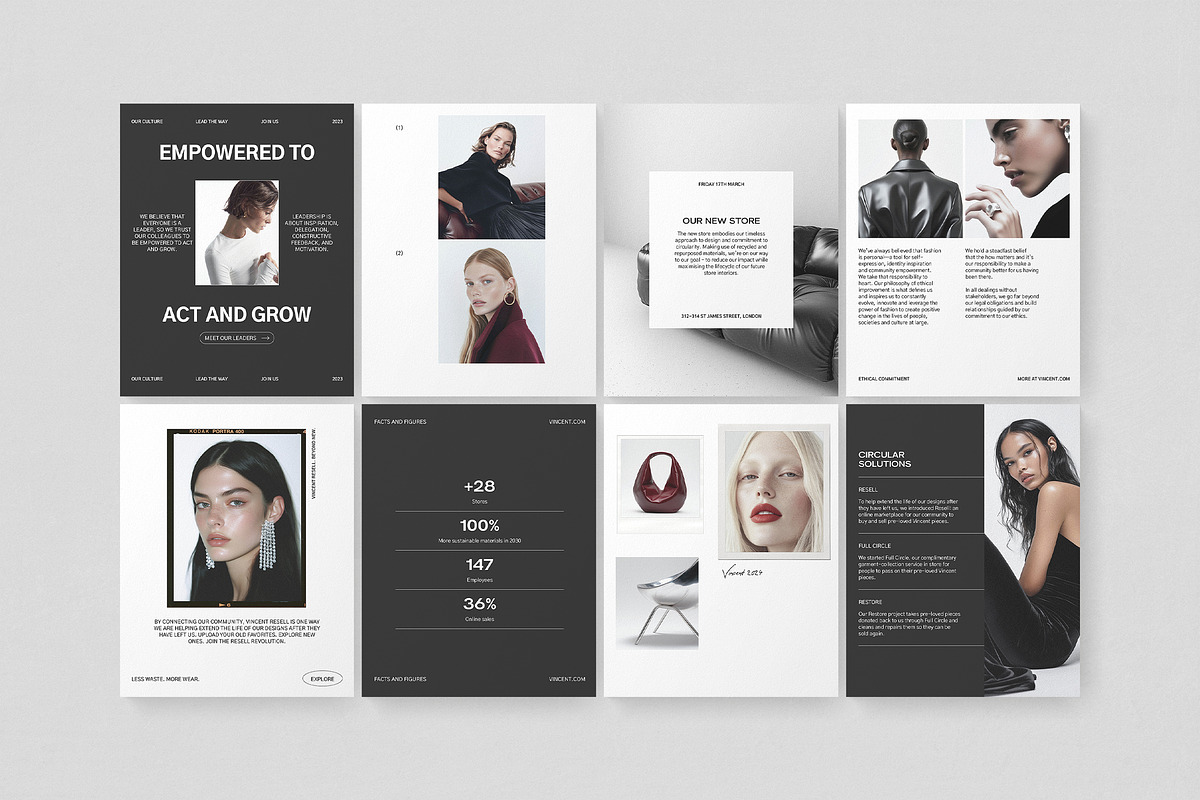 VINCENT / Social Media Kit, a Social Media Template by Studio Dara (Photo 3 of 12)