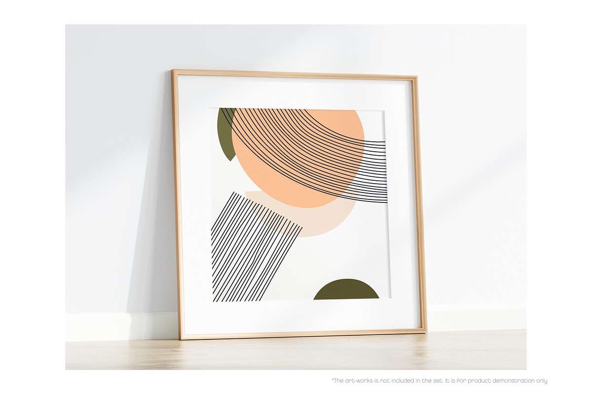 Minimalist Frame Mockup Bundle Set, a Print Template by VNmockup (Photo 3 of 16)