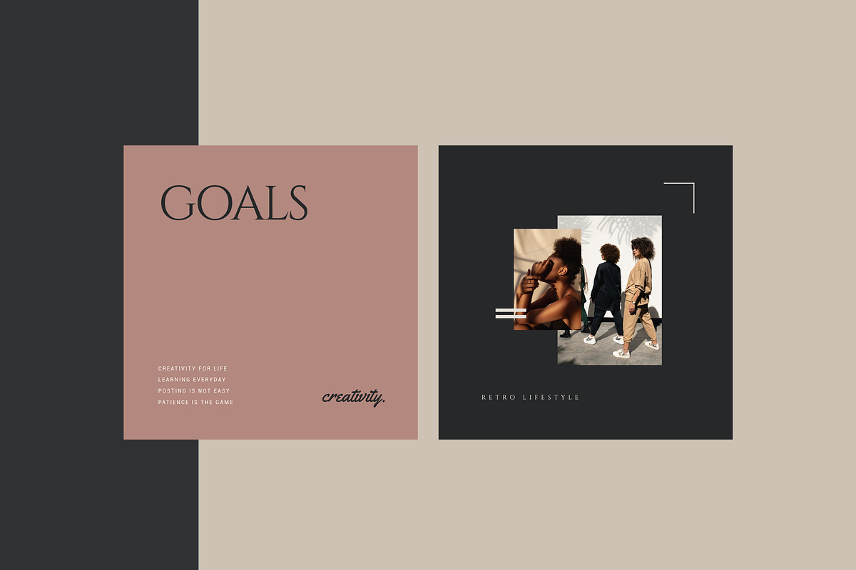 Fashion & Lifestyle Instagram Kit, a Social Media Template by Design District (Photo 15 of 19)