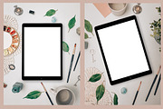 IPad Pro Watercolor Photo Mockups, an iPad Mockup by Letter Elfa Studio (Thumbnail 8 of 9)
