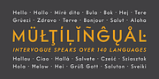 Intervogue, a Sans Serif Font by Miller Type Foundry (Thumbnail 11 of 14)
