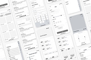 Buey E-commerce app Wireframe Kit, a Wireframe Template by Capi Product (Thumbnail 5 of 10)