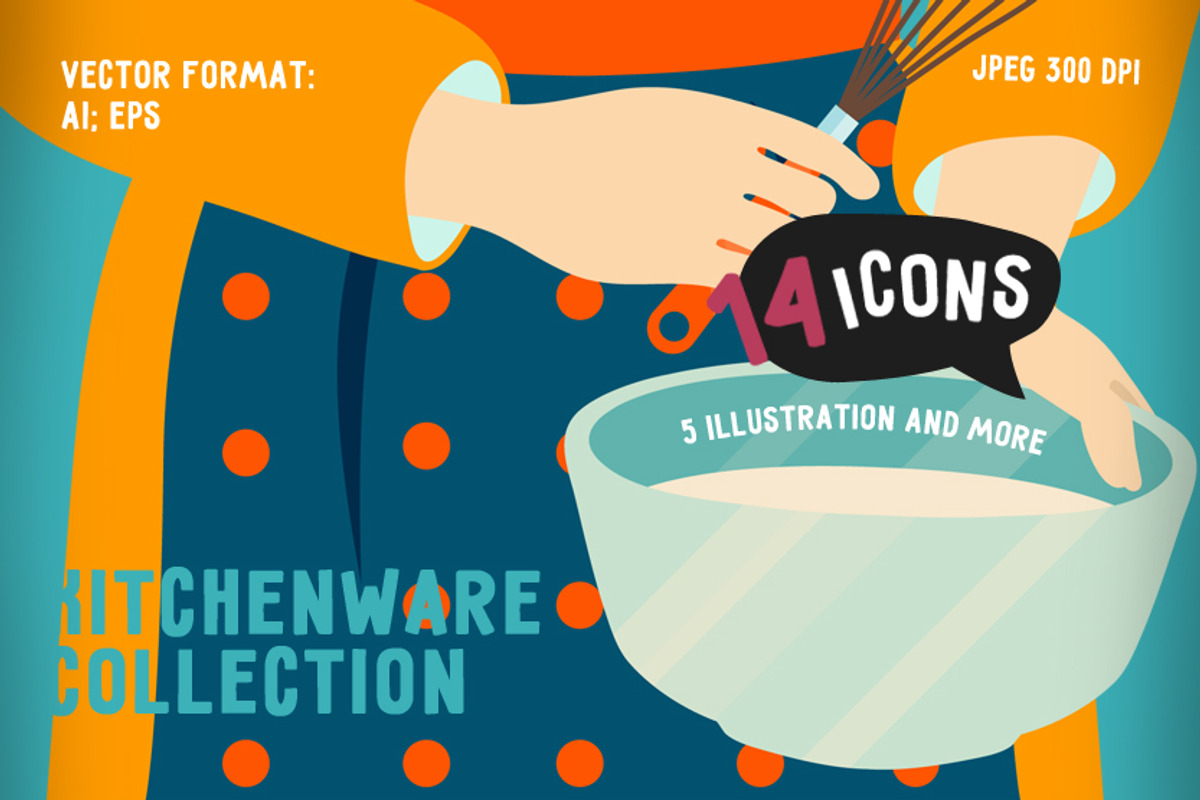 Cute kitchenware collection., an Icon by WalnutBird (Photo 2 of 5)