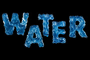 Liquid Water 3D Letters Set, an Object Graphic by Kotulsky Mockups (Thumbnail 2 of 6)