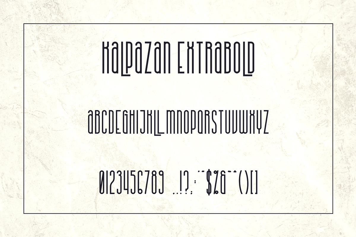 Kalpazan font family -50%, a Sans Serif Font by VP Fonts (Photo 12 of 13)