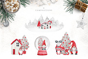 Christmas Watercolor Bundle, a Food Illustration by JuliaBadeeva (Thumbnail 14 of 18)