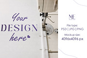 Sewing Fabric Mockup Cotton Template, a Household Mockup by Mie Mockup Studio (Thumbnail 2 of 6)