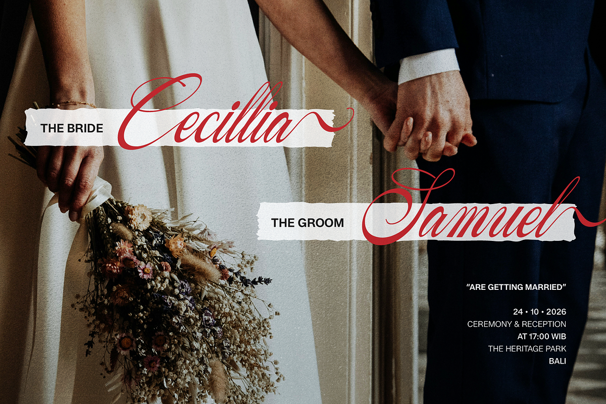 Yureika Glasious Classic Script, a Script Font by gracetype_studio (Photo 4 of 11)
