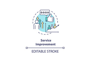 Service Improvement Concept Icon