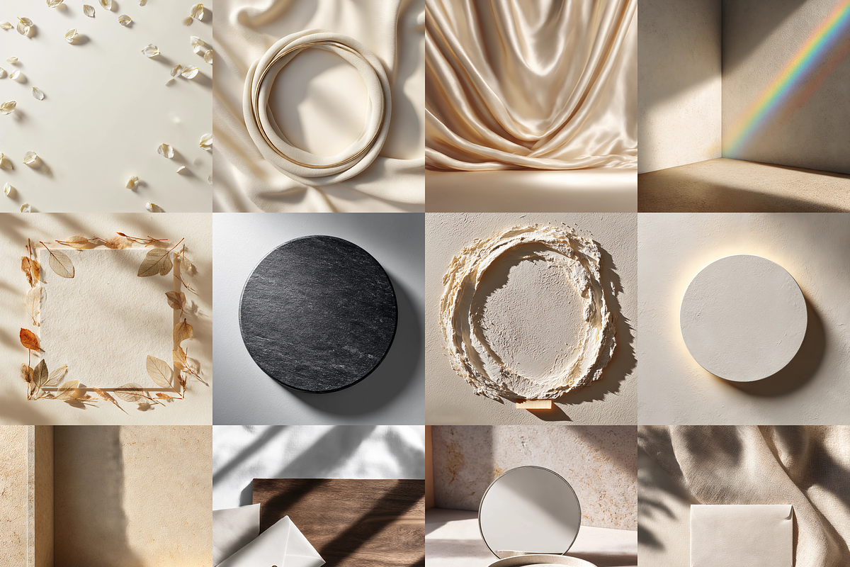 Jewelry Flat Lay Mockup Backgrounds, a Merchandise Mockup by LA Design (Photo 3 of 10)