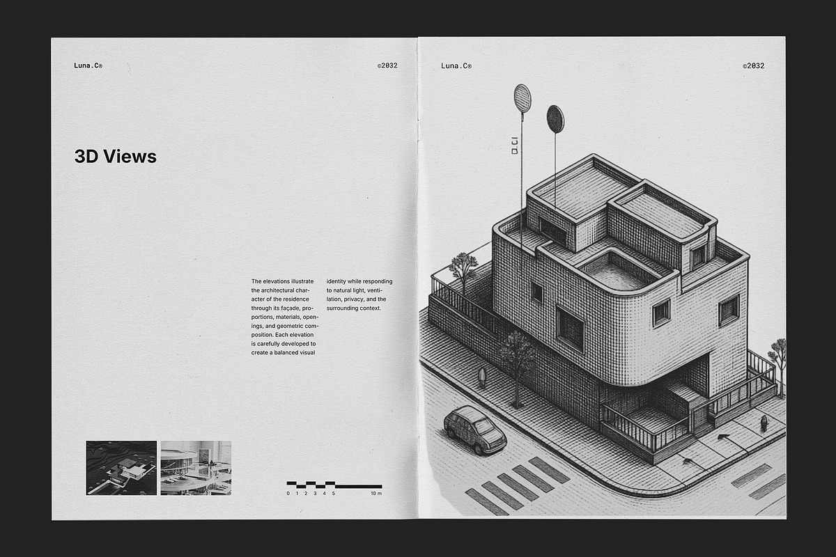 Architecture Portfolio Template, a Brochure Template by Studio Monova (Photo 17 of 33)
