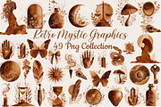 Retro Mystic Graphics, an Illustration by DreamCafeArt (Thumbnail 1 of 7)
