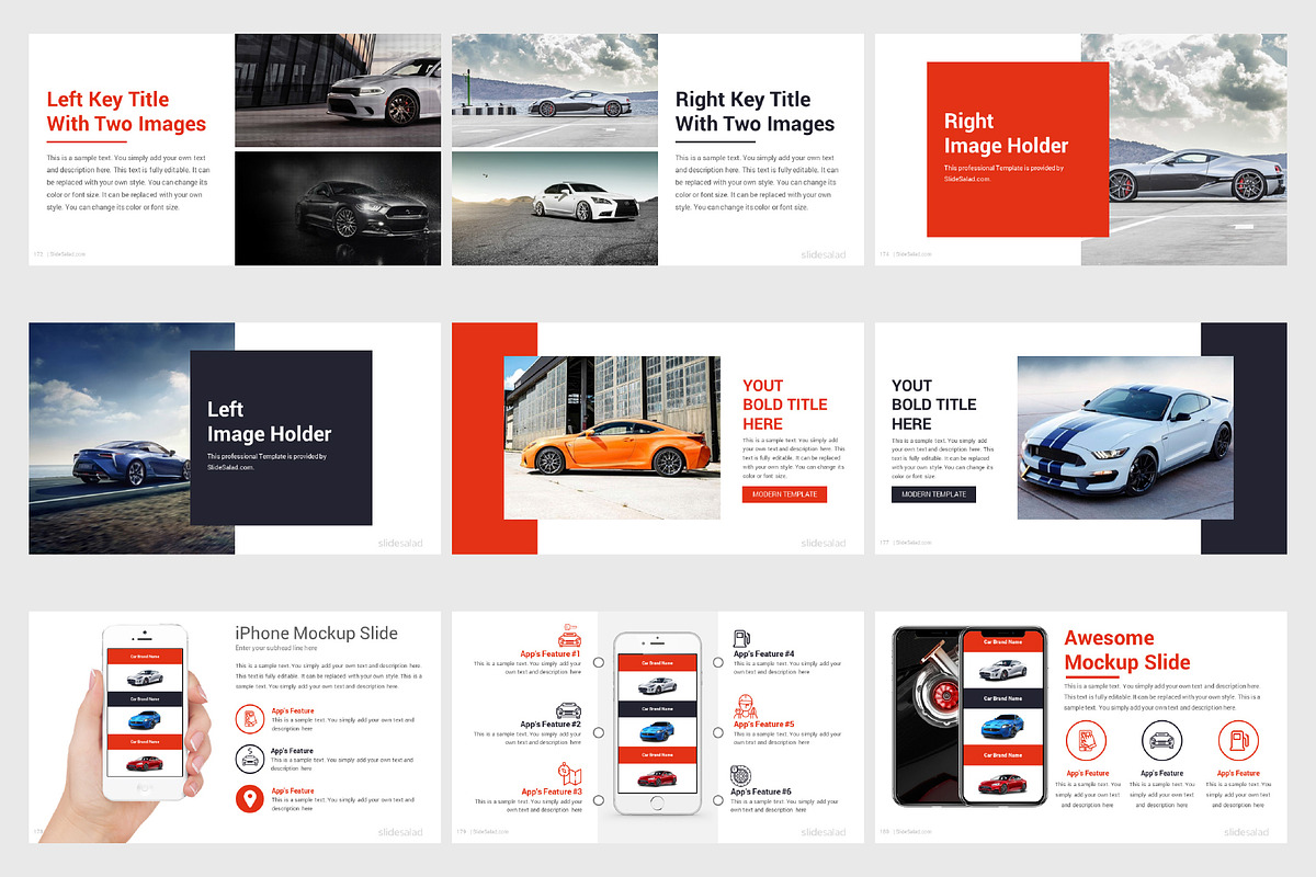 Top Automobile PowerPoint Templates, a Presentation Template by SlideSalad (Photo 25 of 33)