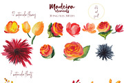 Watercolor Flowers, Frames, Bouquets, an Illustration by ColorfulNest (Thumbnail 2 of 5)