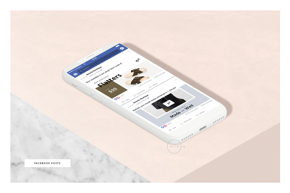 Fashion Social Media Pack • Éva, a Social Media Template by Nonola (Photo 9 of 13)