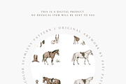 Elegant Horse Seamless Pattern, a Pattern Graphic by Pati Charm Studio (Thumbnail 4 of 6)