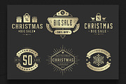 30 Christmas Sale Labels and Badges, a Branding & Logo Template by Vasya Kobelev (Thumbnail 6 of 20)
