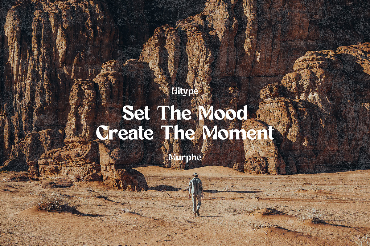Murphe Display Typeface - Hitype, a Serif Font by Hitype (Photo 11 of 12)