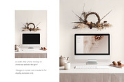Festive Floral Photo Mockup Bundle, a Mac Mockup by Moyo Studio (Thumbnail 6 of 8)
