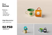 Mug Mockup, a Household Mockup by Alhaytar (Thumbnail 1 of 4)
