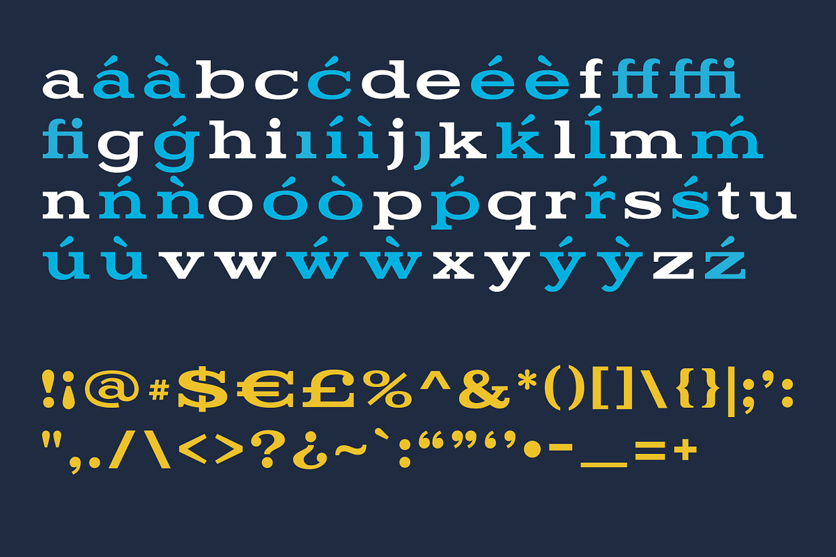 Porter - A Slab Serif Display Font preview 3