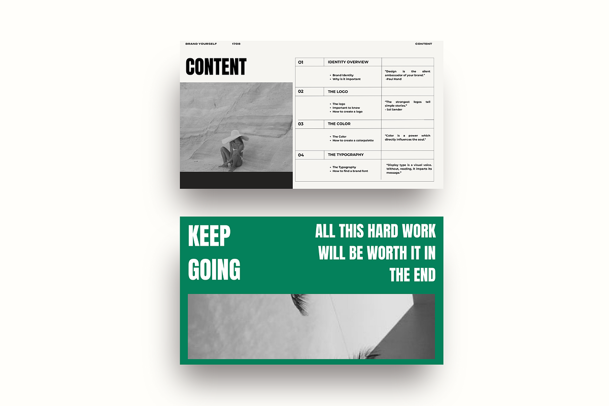 Brand yourself workbook, a Branding & Logo Template by 1708Studio (Photo 3 of 6)