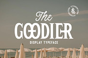 Goodier - Display Typeface, a Serif Font by Letterhend Studio (Thumbnail 1 of 10)