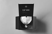 Cap & Box Mock-up, a Hat Mockup by Yogurt86 (Thumbnail 7 of 7)