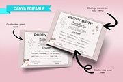 Editable Puppy Birth Certificate, a Print Template by Snapybiz (Thumbnail 7 of 11)