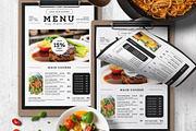 Restaurant Food Menu, a Flyer Template by Creativestoree (Thumbnail 1 of 4)