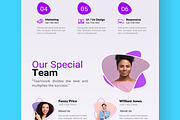 Agency Landing Page Layout, a Landing Page Template by CreativeShaper (Thumbnail 4 of 6)
