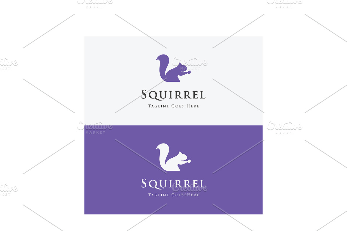 Unique and creative squirrel logo de, a Branding & Logo Template by LOGOCREATIVE