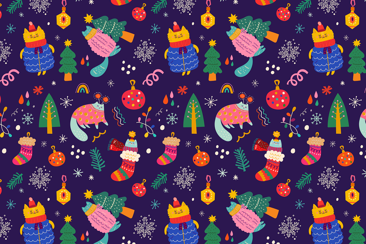 Merry Christmas, a Seasonal Illustration by MoleskoStudio (Photo 14 of 28)