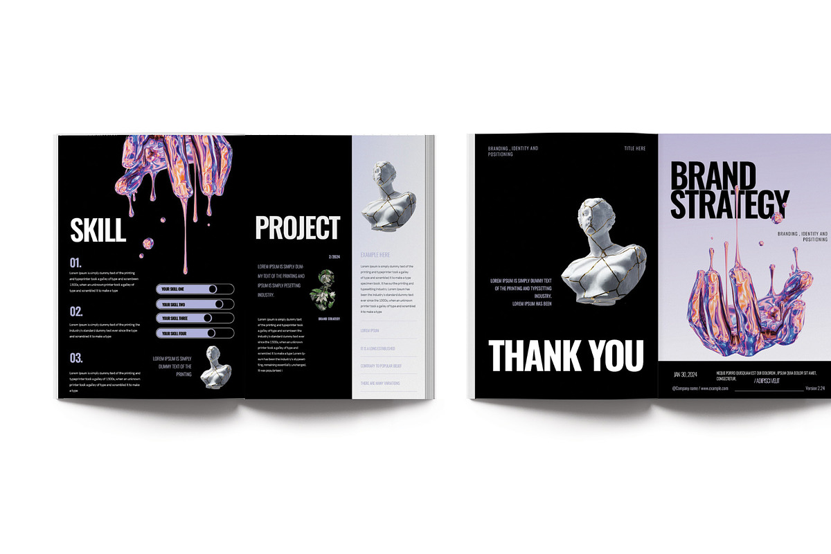 Business Brand Strategy Template, a Magazine Template by TMint Play (Photo 4 of 4)