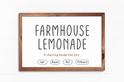 Farmhouse Lemonade, Tall Skinny Font, a Handwritten Font by Kaya Fonts (Thumbnail 1 of 24)