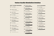 Procreate Tattoo Artist Studio, a Brush Add-On by Pencil Twist (Thumbnail 9 of 12)