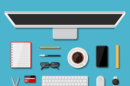 Modern Business Office Workplace