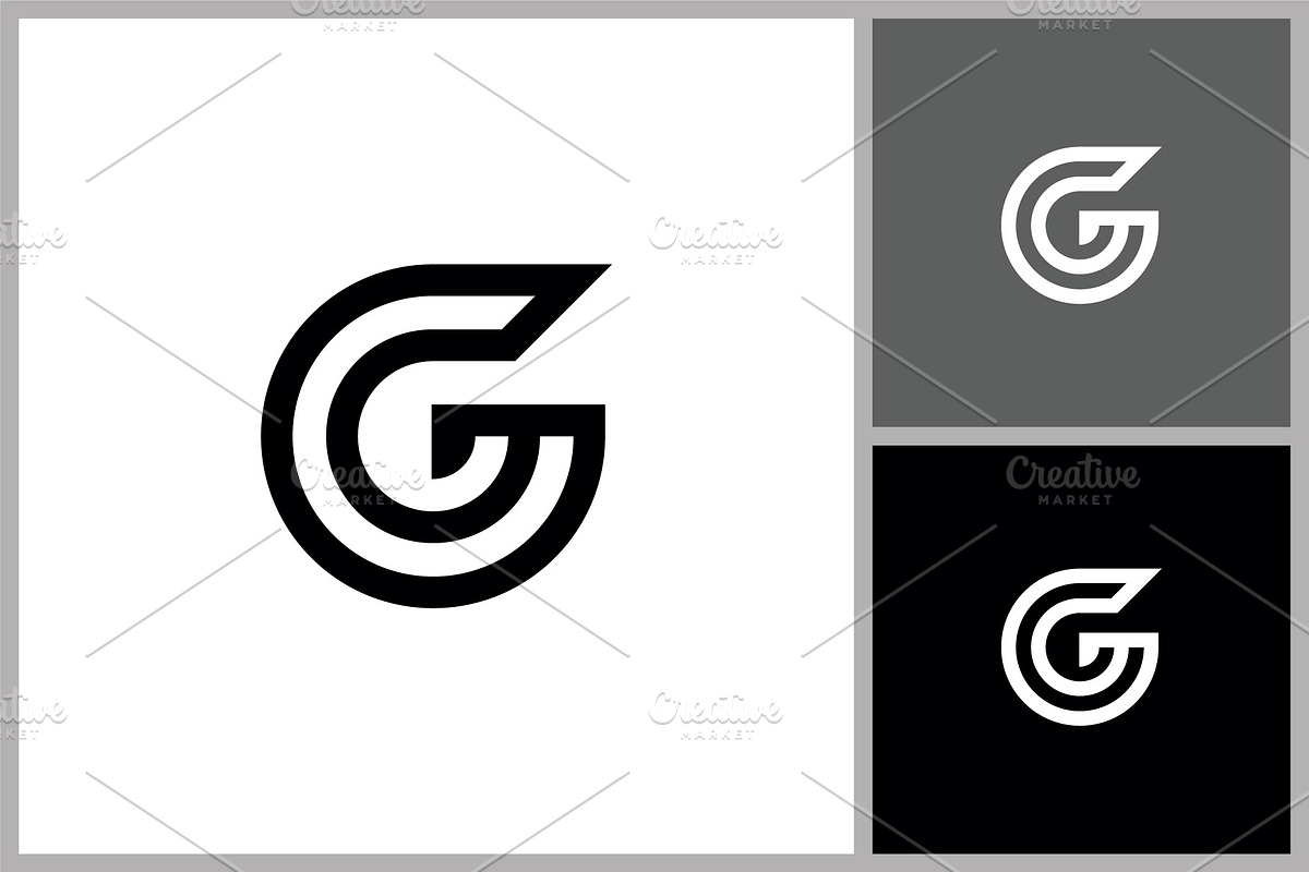 Modern Letter G in Circle Logo, a Branding & Logo Template by quadrazo