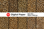 Realistic Jaguar Print Fur Texture, a Pattern Graphic by Artonix (Thumbnail 1 of 3)