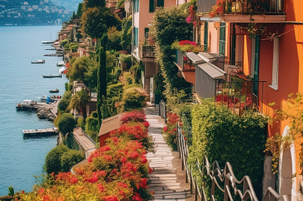 instagrammable street in italy, a Holiday Photo by Virgo Studio