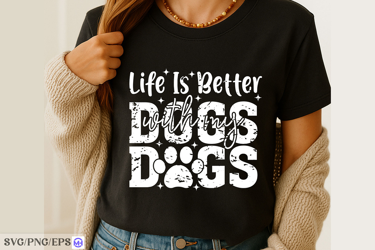 Funny Dog Quotes SVG PNG Bundle, an Animal Illustration by mh_arif (Photo 21 of 29)