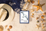 Seagulls Clipart Set, an Animal Illustration by Leonaa art (Thumbnail 10 of 10)